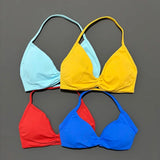 Strappy Backless Sports Bra for Women – Push-Up Yoga & Gym Top with Removable Cups thumbnail 5