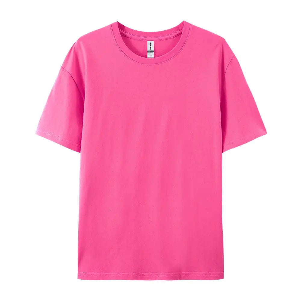 100% Cotton Women’s Loose Fit O-Neck T-Shirt – Casual Short Sleeve Summer Top