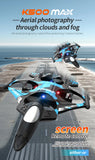 K500 MAX 2.4G Remote Control Fighter Jet Drone with Screen & 360° Rolls thumbnail 7