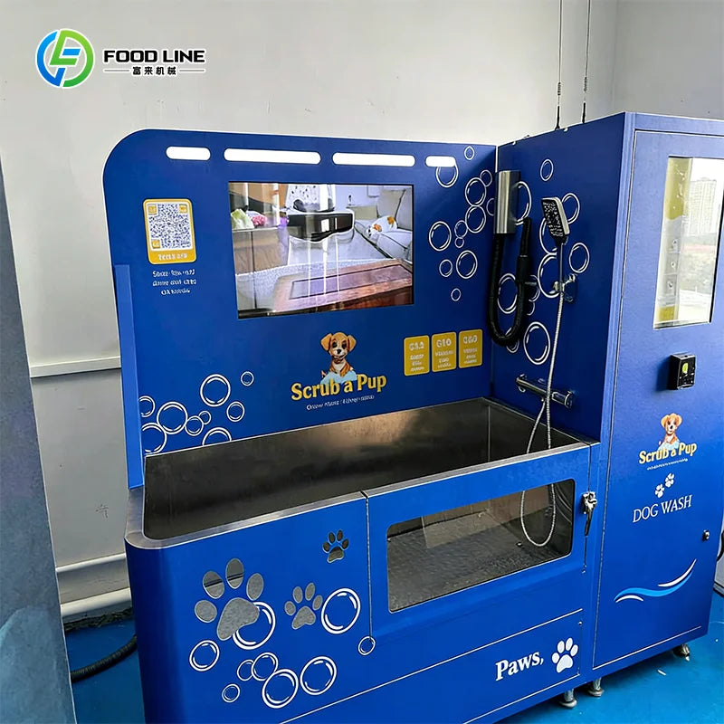Customized Small Self Service Pet Washing Machine – Stainless Steel, Low-Noise, Adjustable Pet Bathing Equipment