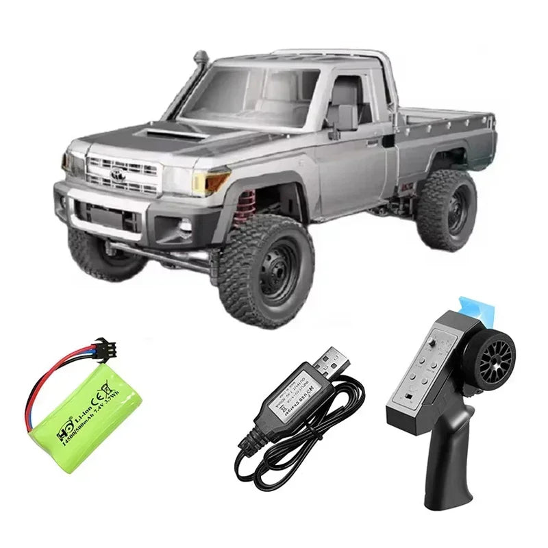 MN MODEL 1:12 RC Toyota Land Cruiser LC79 Rock Crawler MN82S Off-Road Pickup Truck