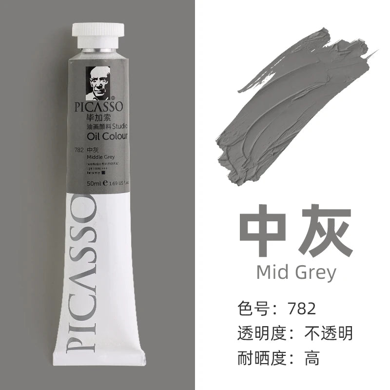 170ml Phoenix Large Tube Oil Paint – Non-Toxic, High Tint Strength, Mixable Artist Paint for Canvas & DIY Art