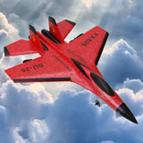 RC Foam Aircraft SU-35 Fighter Plane 2.4G Remote Control Glider for Kids and Adults thumbnail 5