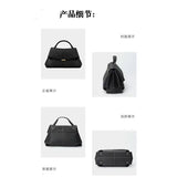 Women’s Pleated Faux Leather Handbag – Luxurious Texture Shell Shoulder Bag thumbnail 13