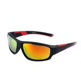 KENBO Kids UV400 Sport Goggles Sunglasses – Outdoor Cycling Mirror Glasses for Boys and Girls with Protective Case thumbnail 14