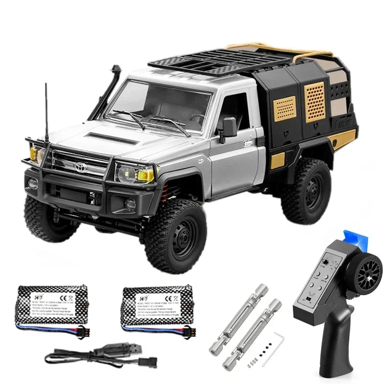 MN MODEL 1:12 RC Toyota Land Cruiser LC79 Rock Crawler MN82S Off-Road Pickup Truck