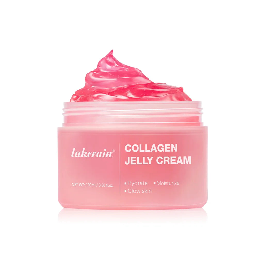 Moisturizing Collagen Jelly Cream with Niacinamide and Hydrolyzed Collagen 100ml Anti-Aging Firming Hydrating Face Cream