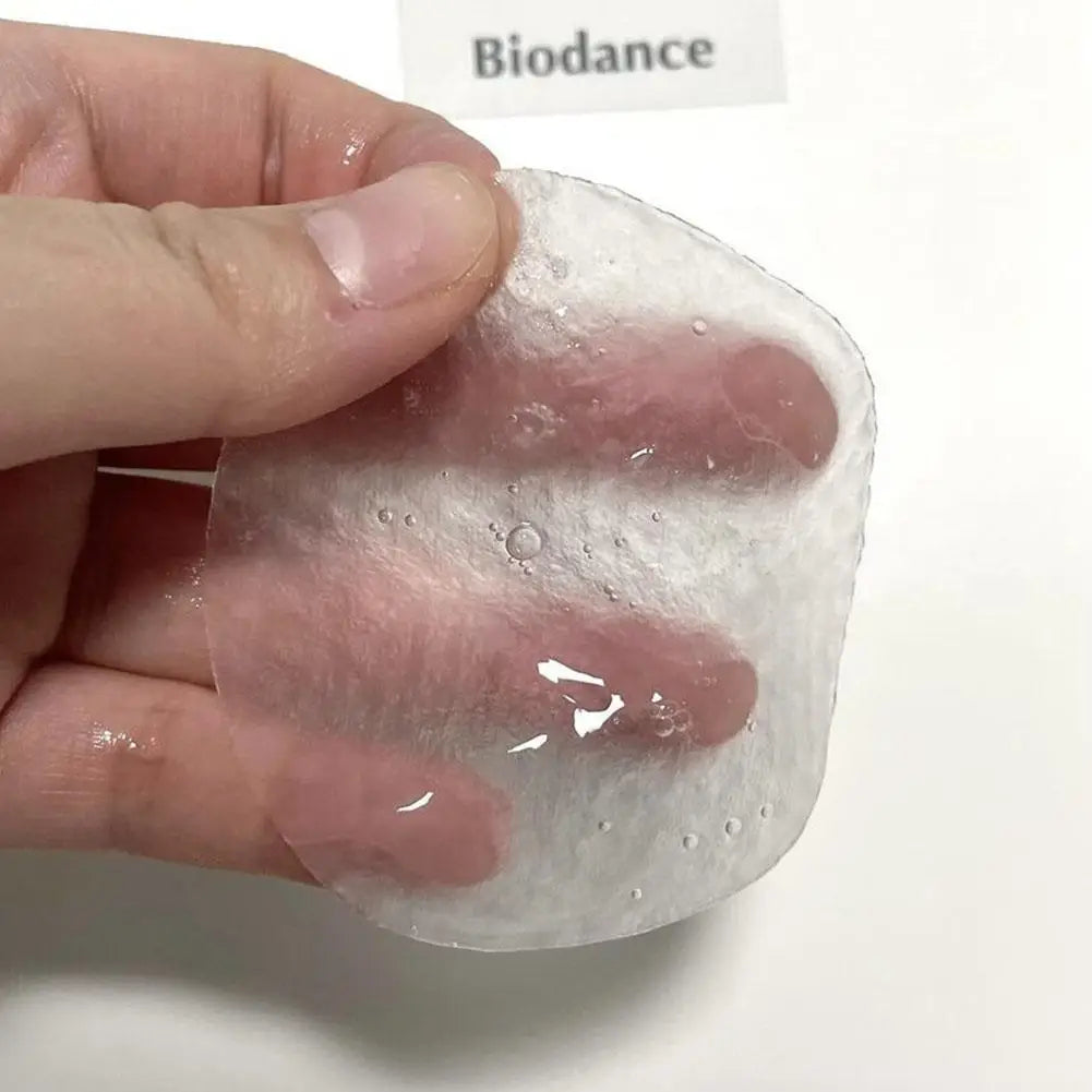Korean Biodance Collagen Cotton Tablets – Elastic Firming Pore Moisturizing & Calming Facial Pads (60 Pads)