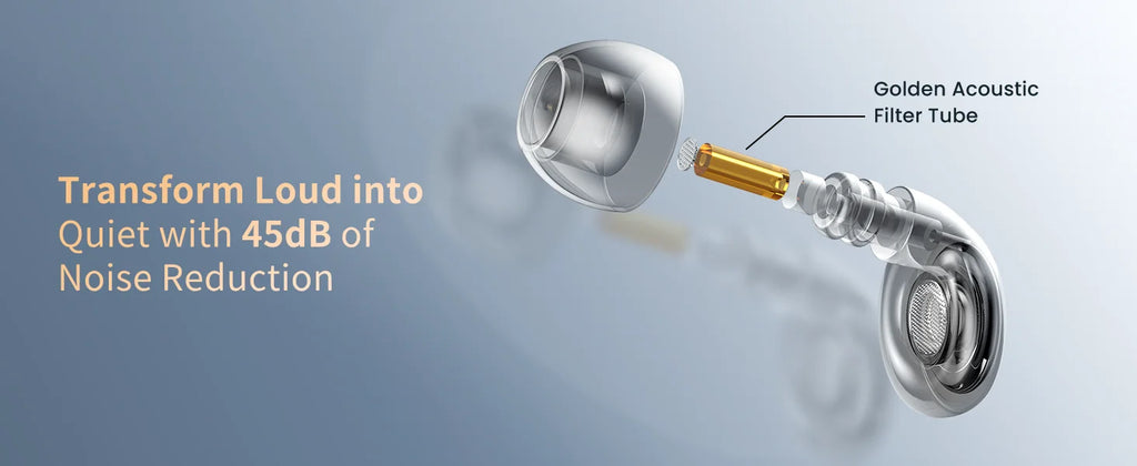 Premium Silicone Noise Cancelling Ear Plugs (Up to 30dB) – Reusable Sleep, Travel & Concert Ear Protection