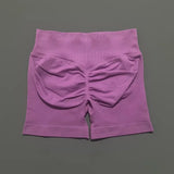 Women High Waist Fitness Shorts – Yoga, Gym, Running Sportswear thumbnail 28