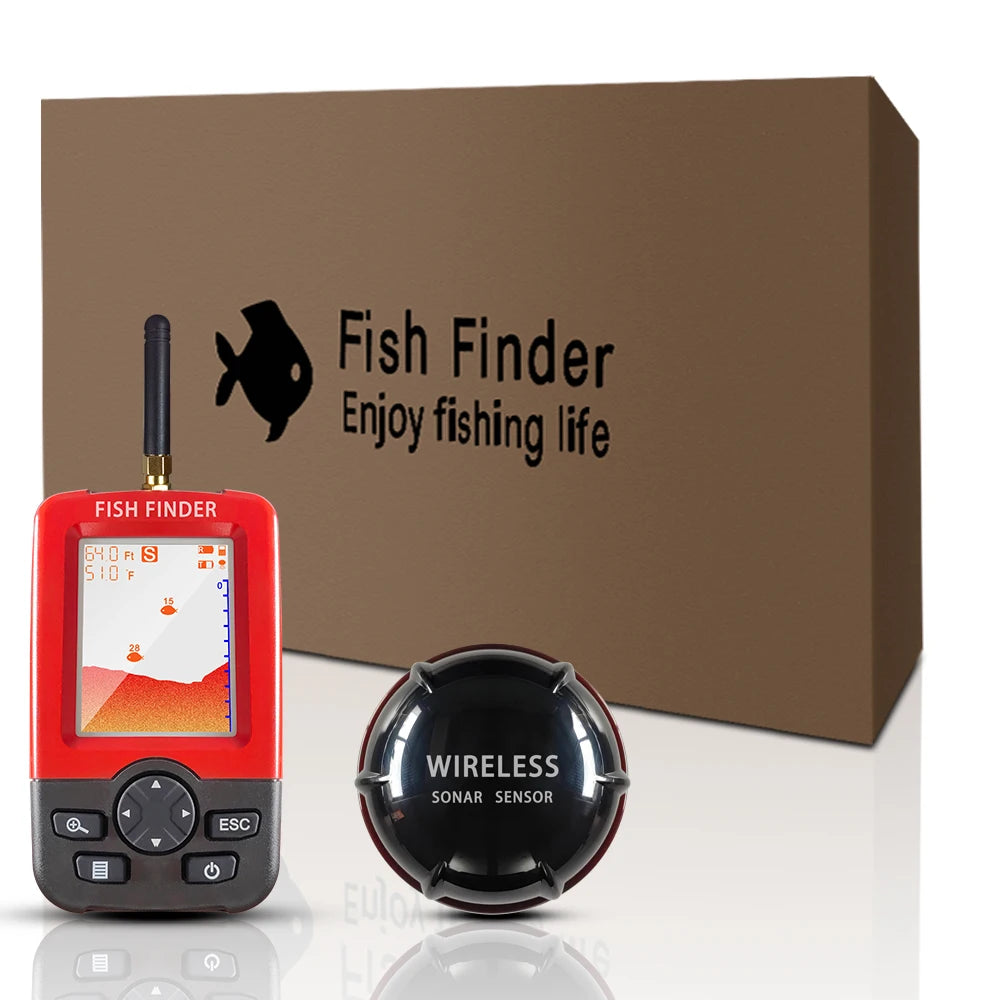 FindFish Portable Wireless Fish Finder XJ01 – Sonar Echo Sounder for Fishing