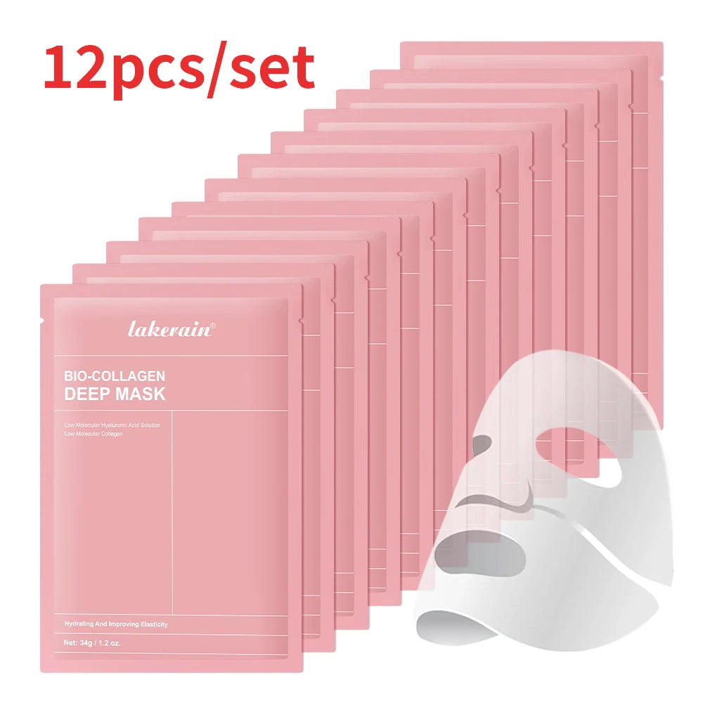Bio-Collagen Deep Face Mask Overnight Hydrating Mud Mask for Pore Minimizing, Firming and Brightening 34g