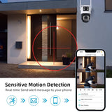 8CH NVR WiFi CCTV Security System 4MP/6MP IP Cameras with Audio & Two-Way Communication thumbnail 3