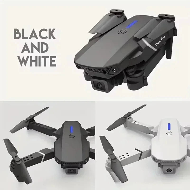 Professional E88 Pro 4K HD Camera Drone WiFi FPV Foldable RC Quadcopter Helicopter for Kids and Adults