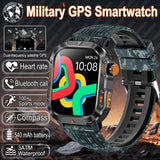 Military-Grade GPS Smartwatch for Men – 2.01” AMOLED, Bluetooth Calling, 3ATM Waterproof, 100+ Sports, 540mAh Battery thumbnail 44