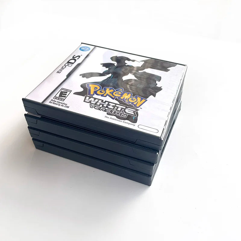 Pokemon Black & White 1+2 Combined Card for DS/NDS/3DS with Box Cassette