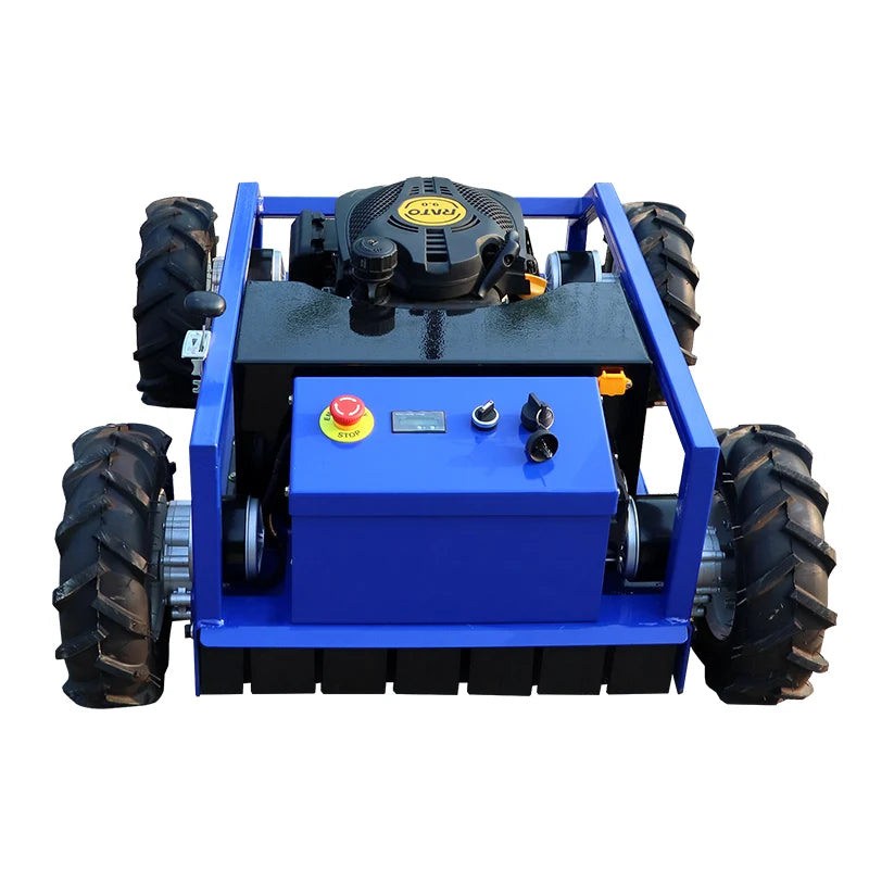 Customized Zero Turn Garden Track Wheel Crawler Remote Control Lawn Mower – Farm & Garden Robot