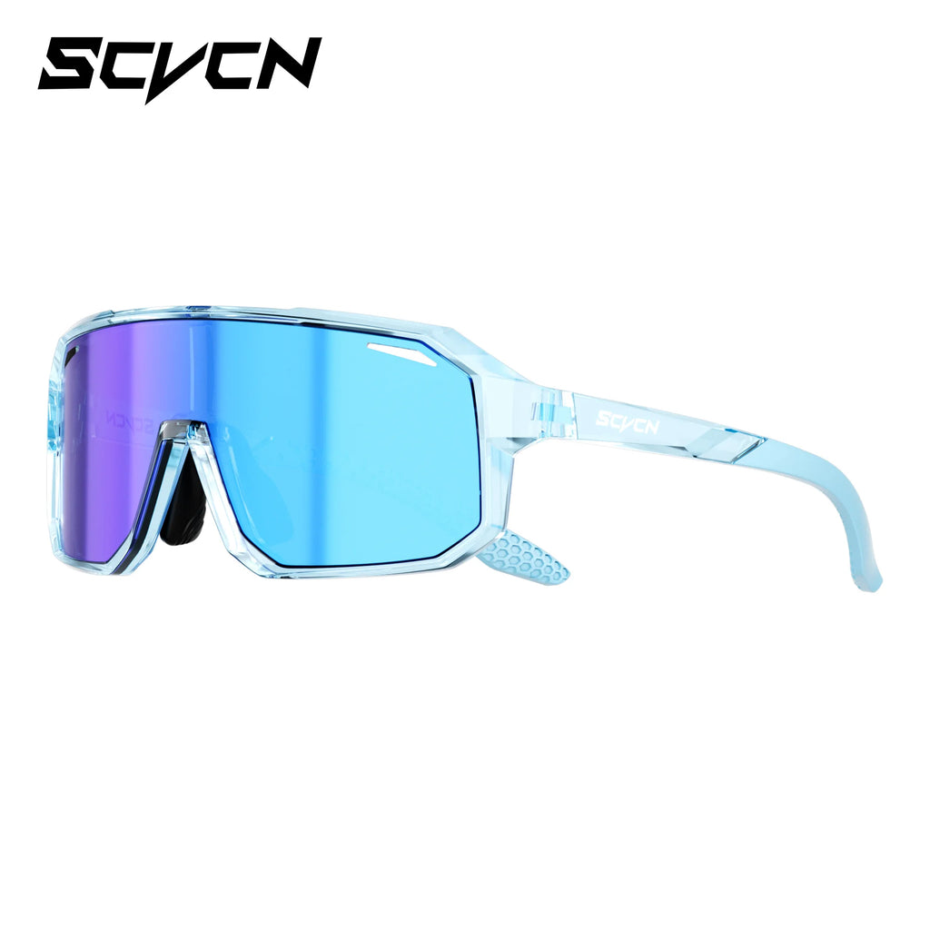 SCVCN Kids UV400 Photochromic Cycling Sunglasses – Boys & Girls Outdoor Sports Riding Glasses