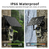 4G Solar Powered Infrared Outdoor Trail Camera – Waterproof Night Vision Wildlife Cam thumbnail 18