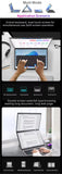 Dual Screen 14+14 Inch 2K Touchscreen 2-in-1 Laptop 16GB/32GB Intel N100 CPU 360° Flip Metal Case thumbnail 14