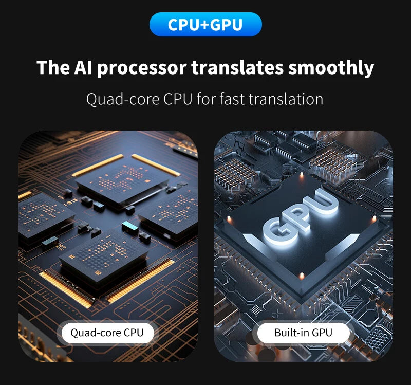 S85 Pro Smart Language Translator Device – 4” Touch Screen, 138 Languages, Offline Translation, Camera & Voice Recorder