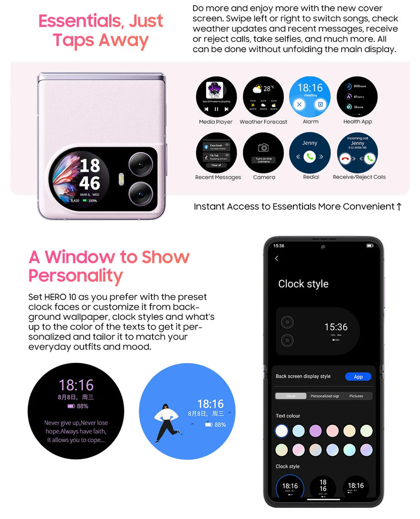 World Premiere 2025 Blackview HERO 10 Foldable Smartphone 6.9" AMOLED, 12GB RAM, 256GB Storage, 108MP Camera, 4000mAh
