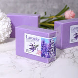 Natural Organic Lavender Essential Oil Handmade Soap – Cleansing, Hydrating & Oil Control Bath Bar 100g thumbnail 2