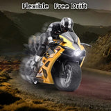 High Speed RC Stunt Motorbike – 360° Rotation Drift Remote Control Motorcycle Toy thumbnail 5