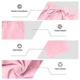 Men's 16-Color Breathable Linen Yoga Pants Loose Casual Sportswear for Spring/Summer thumbnail 7