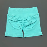 Women High Waist Fitness Shorts – Yoga, Gym, Running Sportswear thumbnail 17