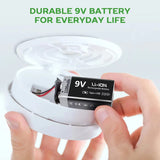 MATOV 9V 1100mAh USB Rechargeable Li-ion Battery – Type-C Charging | Long-Lasting Power for RC, Multimeters, Alarms & More thumbnail 10