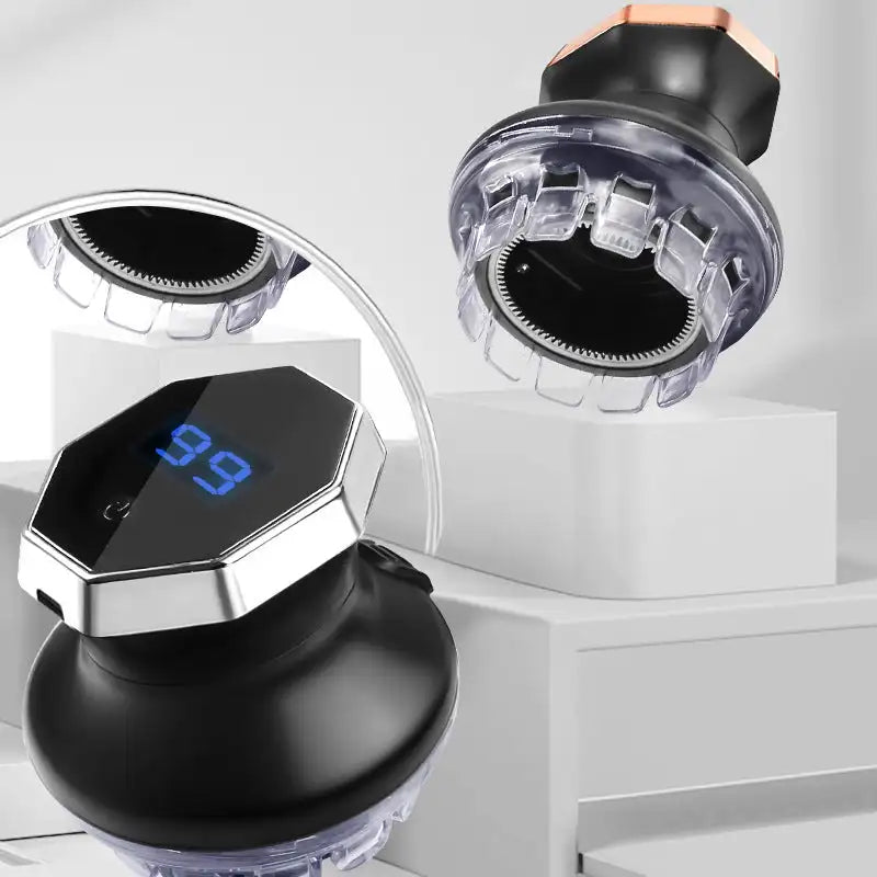 ISFRIDAY Self Cut Rotary Even Cut Hair Clipper UFO Electric Hair Trimmer Rechargeable Washable Haircut Machine