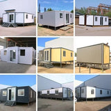 Expandable Prefab Container House Foldable Steel Tiny Home 20ft / 30ft / 40ft Customizable thumbnail 6