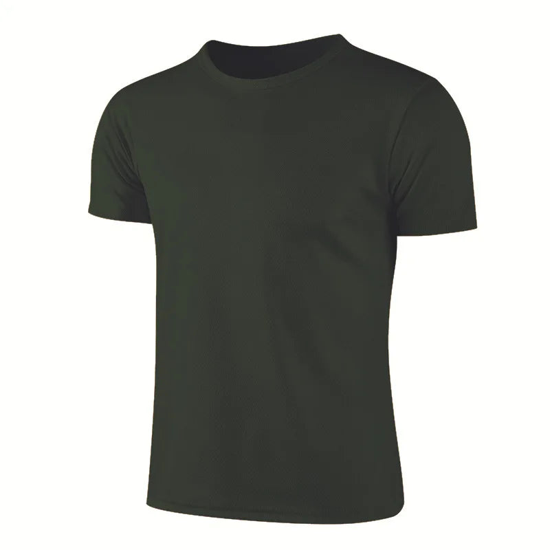 Quick Dry Short Sleeve Sports T-Shirt for Men and Women – Breathable Fitness & Running Tee