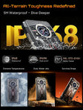 Cubot KingKong 11 Rugged 5G Smartphone, 10200mAh Battery, Dimensity 7025, 32GB RAM, 256GB ROM, 108MP Triple Camera, 6.72" FHD+ 120Hz Display, Android 15 thumbnail 3