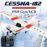 WLtoys F949 LCD RC Airplane Cessna 182 3D/6G 3CH Fixed Wing with Gyroscope Night Flight Ready thumbnail 1
