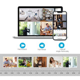 8CH NVR WiFi CCTV Security System 4MP/6MP IP Cameras with Audio & Two-Way Communication thumbnail 4
