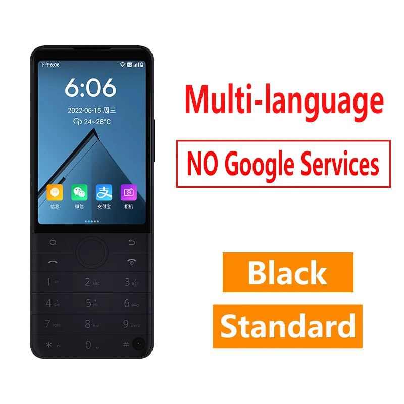 Qin F22 Pro Smart Touch Screen Phone 4GB RAM 64GB ROM Android Global Version 3.5" Display 5G WiFi