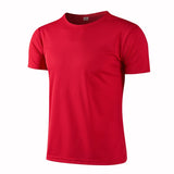 Quick Dry Short Sleeve Sports T-Shirt for Men and Women – Breathable Fitness & Running Tee thumbnail 12