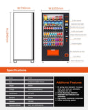 Bottled Water & Snack Automatic Vending Machine – Cold Drink & Snack Dispenser thumbnail 9