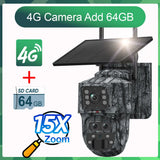 LS VISION 12MP 6K Solar Camera 15X Zoom 4G/WiFi Triple Lens Night Vision PTZ Trail Camera thumbnail 32