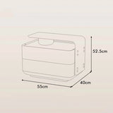 Nordic Minimalist Bedside Table with Storage Drawers – Modern Glamour Nightstand for Bedroom thumbnail 36