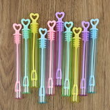 10-50pcs Colorful Heart Bubble Soap Bottles with Wands – Kids Party Favors & Wedding Gifts thumbnail 10