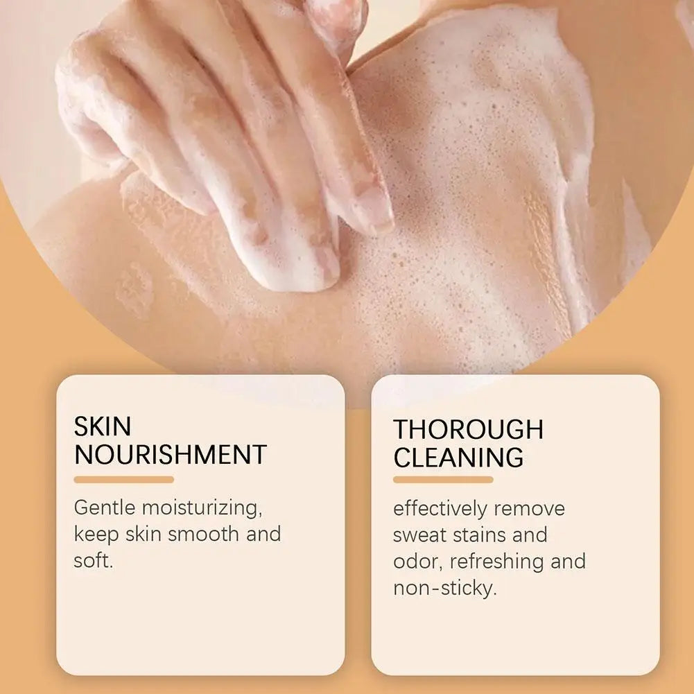 Persimmon Body Wash for Odor Control & Moisturising Cleanse – 120ml Deodorizing Shower Gel
