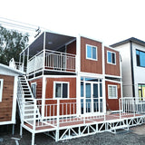 Two-Storey Expandable Container House 20ft / 40ft Modular Shipping Home – 2 to 4 Bedrooms Custom Movable Building thumbnail 32