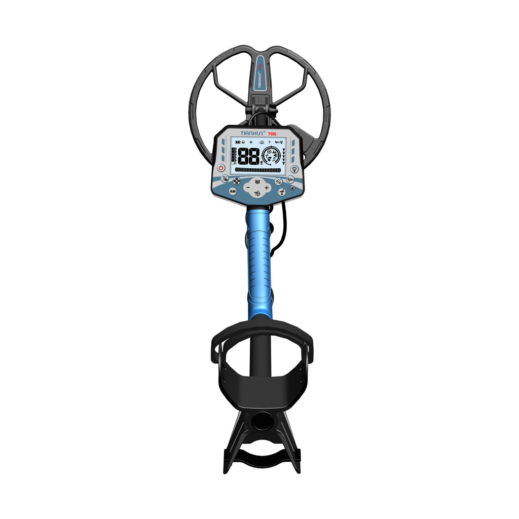 Tianxun TX-705 Professional Long Range Gold Metal Detector – Deep Underground Detection with LCD & Waterproof DD Coil