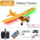 Hot Sale RC Plane RTF 2.4G Brushless Motor 3D/6G Remote Control Airplane Wltoys A160 Upgraded J3-CUB Ready To Fly thumbnail 34