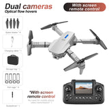 E88/E99 Drone with Dual HD Cameras, Screen Remote Control, Optical Flow, 6-Axis Gyro, One-Button Takeoff, Foldable Quadcopter thumbnail 23