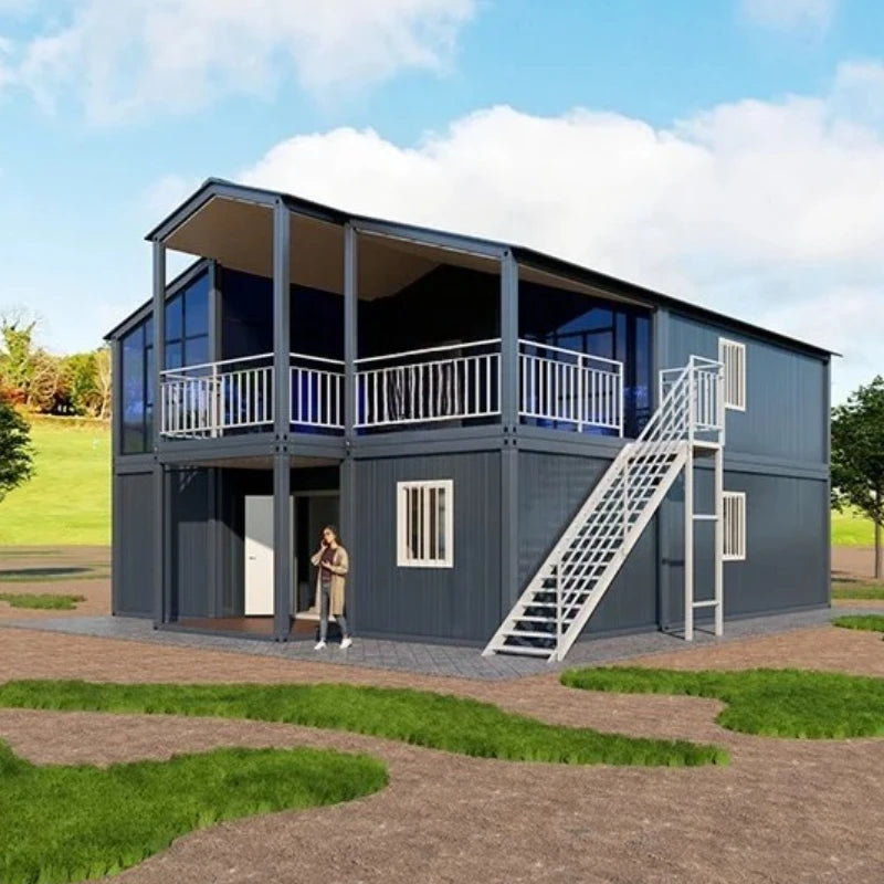 40ft / 20ft Luxury Foldable Expandable Container House – Portable Prefabricated Tiny Home for Camping & Living
