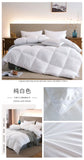 Five-Star Hotel Style Goose Down Duvet – Warm Winter Quilt for Single & Double Beds – Soft Quilted Polyester Comforter 150x200cm to 200x230cm thumbnail 21